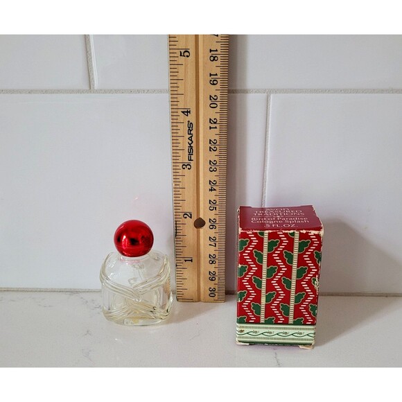 Vintage AVON Bird of Paradise Cologne Splash EMPTY Fragrance Bottle w Box 1989 - Picture 3 of 9